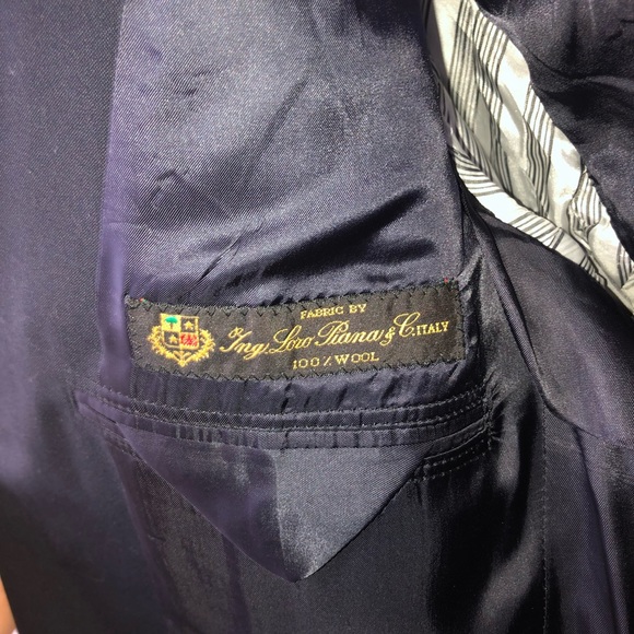 Brooks Brothers Madison Navy Wool Sport Coat - Picture 2 of 4